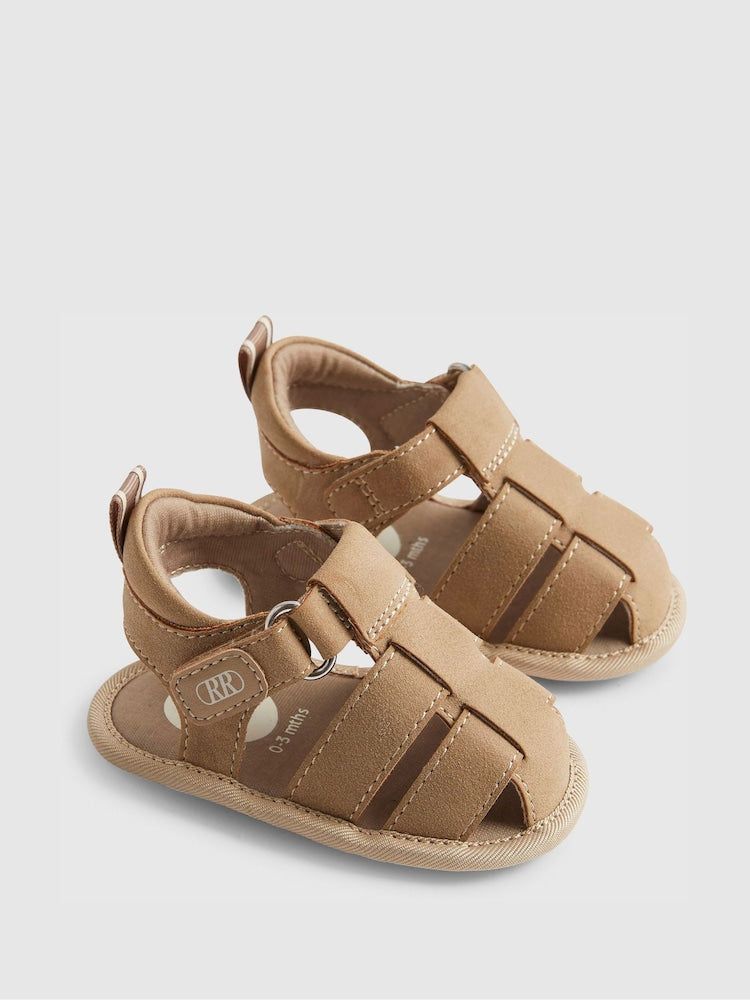 River Island Natural Fisherman Sandals
