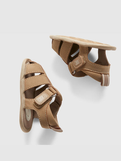 River Island Natural Fisherman Sandals
