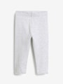 Grey Lace Trim Leggings (3mths-7yrs) - Size 3-6 Months (62-68cm)
