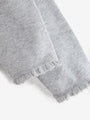 Grey Lace Trim Leggings (3mths-7yrs) - Size 3-6 Months (62-68cm)