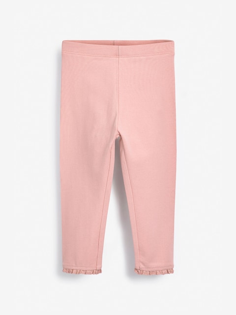 Pale Pink Lace Trim Leggings (3mths-7yrs) - Size 3-6 Months (62-68cm)