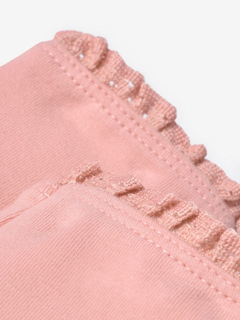 Pale Pink Lace Trim Leggings (3mths-7yrs) - Size 3-6 Months (62-68cm)