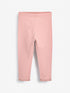 Pale Pink Lace Trim Leggings (3mths-7yrs) - Size 3-6 Months (62-68cm) - Option 1