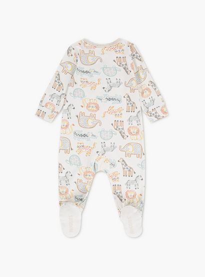 Huggies Long Sleeves Animals Printed Sleepsuit-baby-boys-clothing-nightwear-sleepsuits-image-2