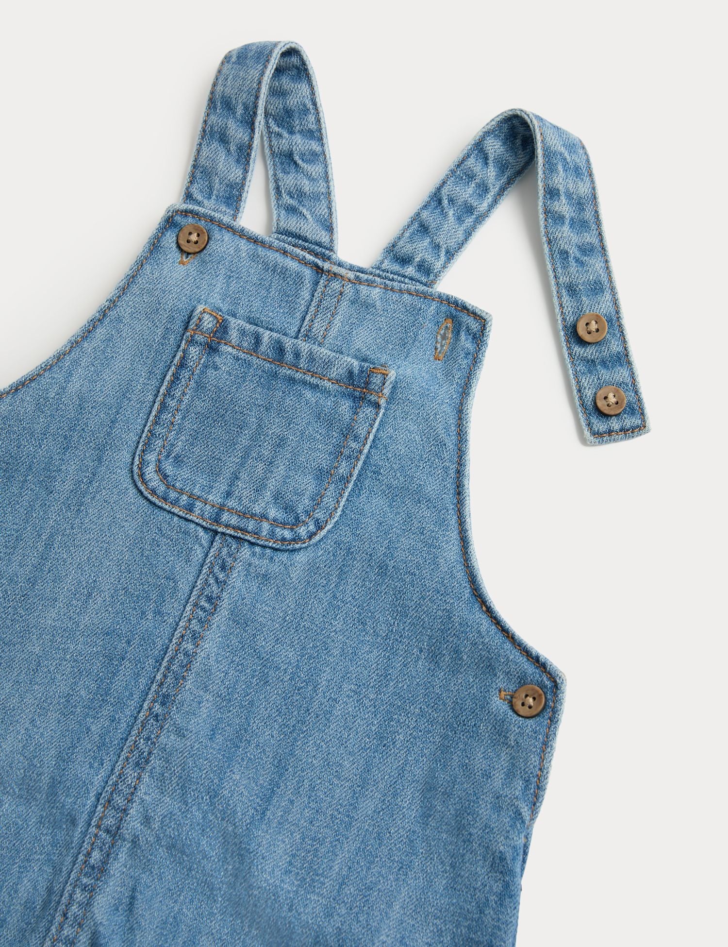2 Piece Denim Peter Rabbit™ Bibshort Outfit (0-3 Yrs)