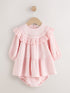 Pink Woven Dress and Knickers Set 2 Piece (0mths-2yrs) - Pink Woven / 12 - 18 Months (80 - 86cm)