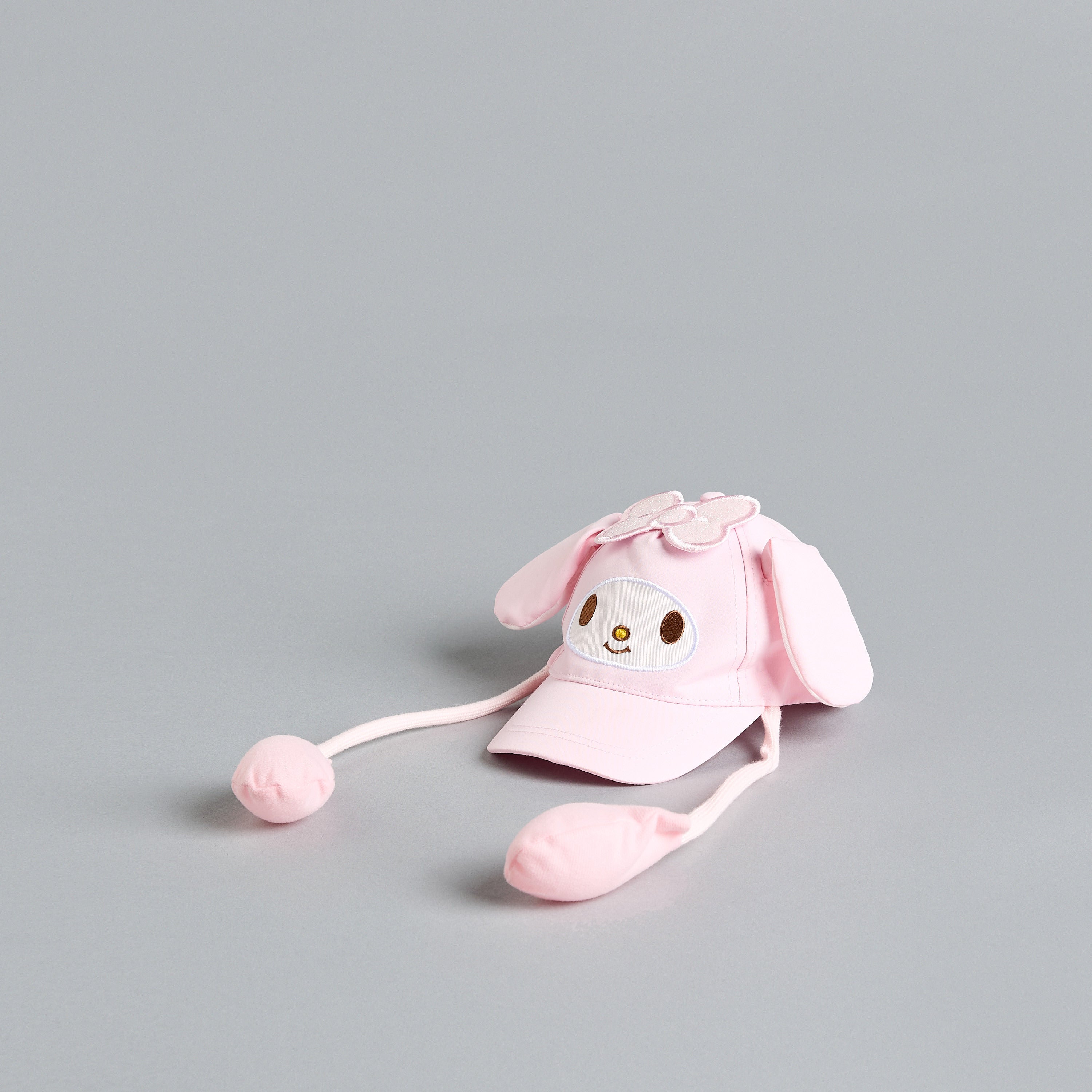Hello Kitty Applique Cap - Pink / 1-3 yrs