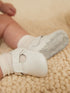 White T-Bar Baby Shoes (0-2mths)