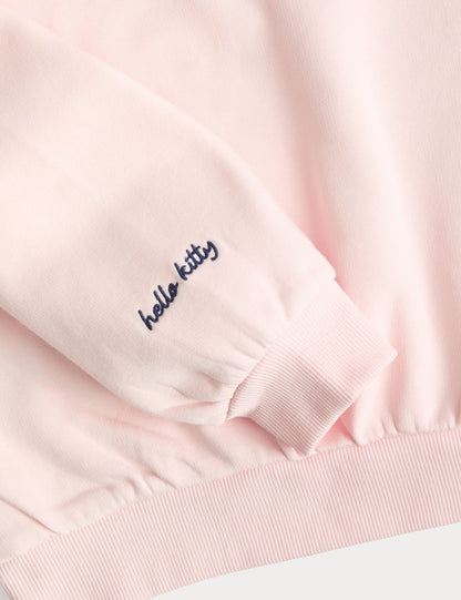 Cotton Rich Hello Kitty™ Sweatshirt (2-8 Yrs)