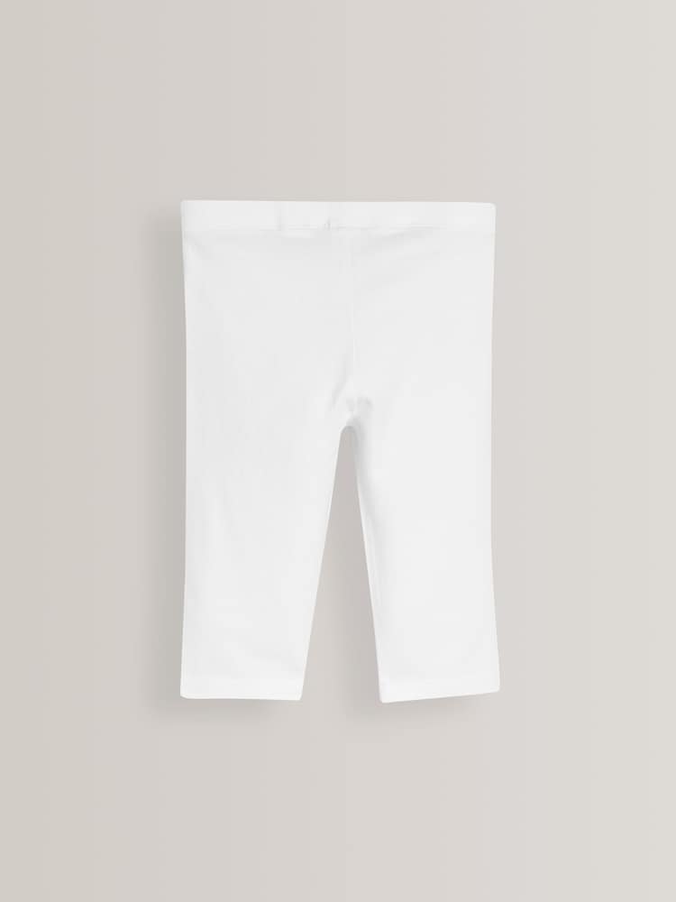 White 3 Pack Cropped Leggings (3-16yrs) - Size 3 Years (98cm)