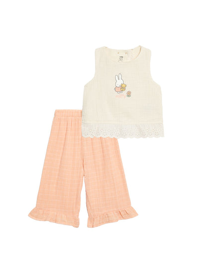2 Piece Pure Cotton Miffy™ Outfit (0-3 Yrs)