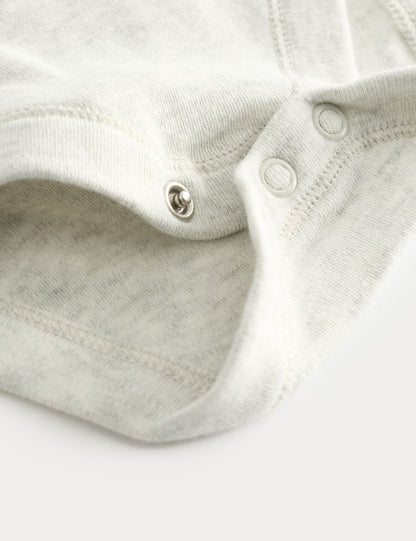 7 Pack Pure Cotton Unisex Bodysuits (7lbs-3 Yrs)