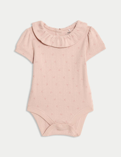 4pc Cotton-Rich Floral Starter Set (0-9 Mths)