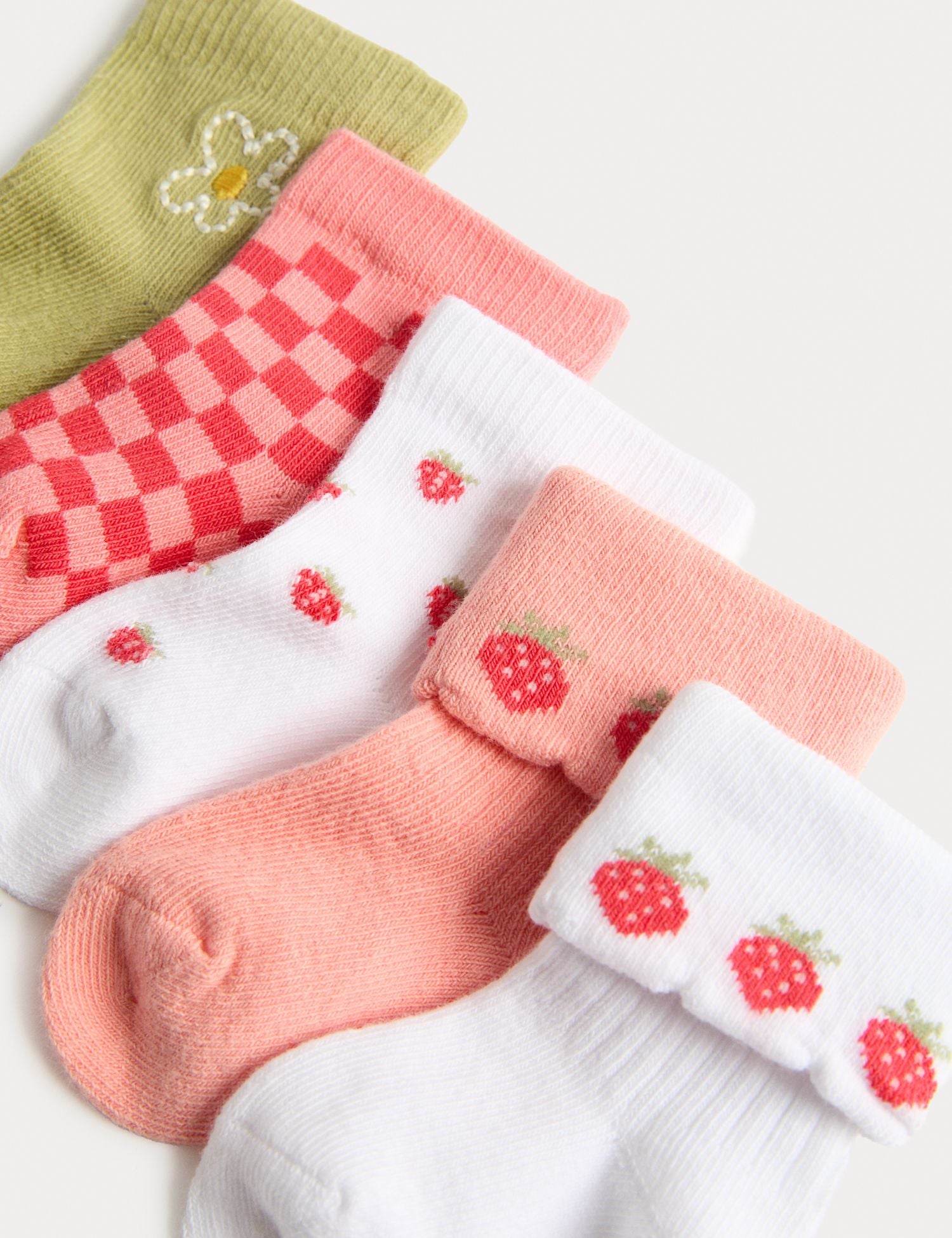 5 Pack Cotton Rich Country Crew Baby Socks