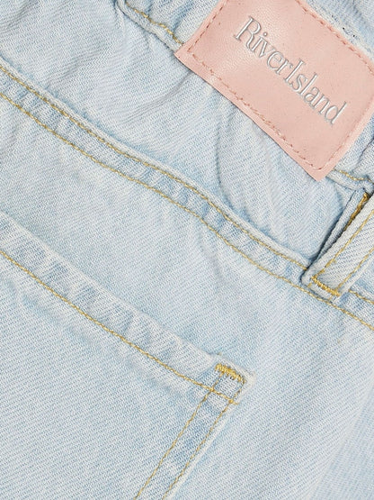 River Island Blue Straight Leg Jeans