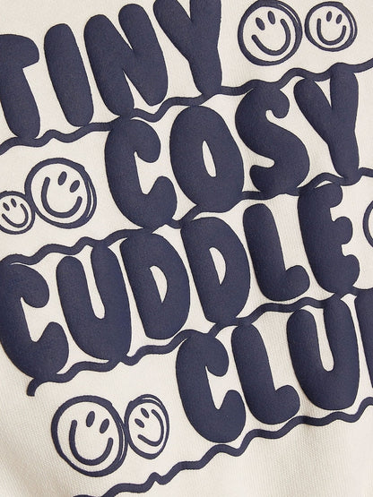 River Island Blue Cuddle Club Sweat Top &amp; Legging Set