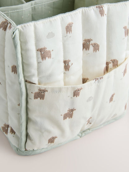 Neutral Hamish Baby Nappy Caddy