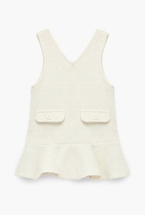 Koton Sleeveless V Neck Dress