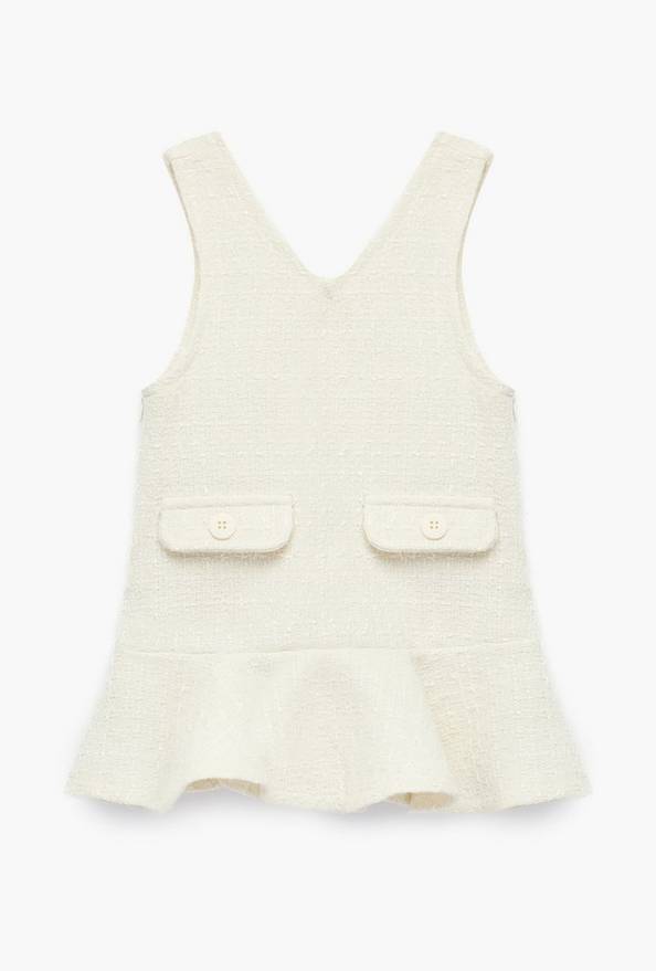 Koton Sleeveless V Neck Dress
