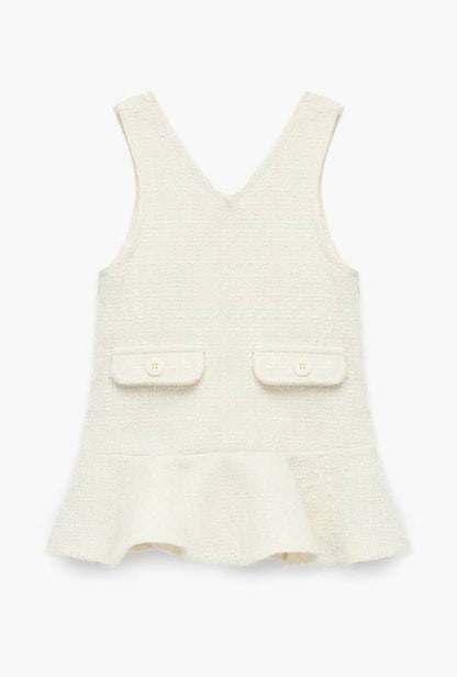 Koton Sleeveless V Neck Dress