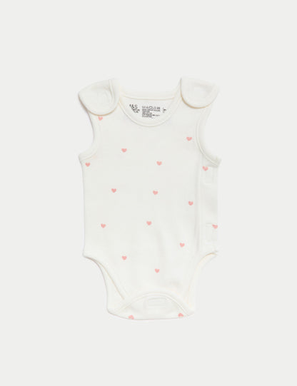 7pc Pure Cotton Premature Heart &amp; Bunny Starter Set