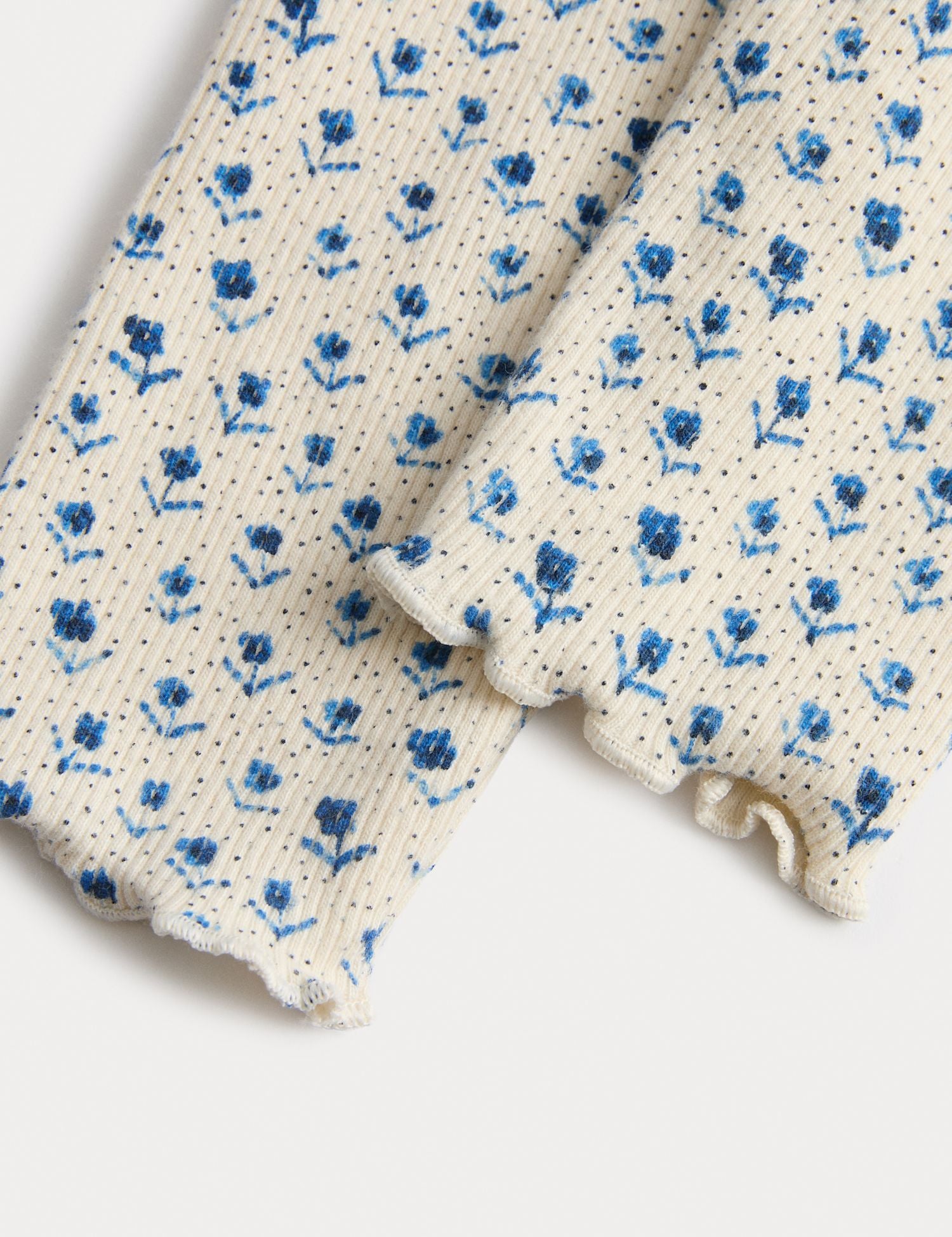 2pc Cotton Bow Blouse with Leggings (0-3 Yrs)