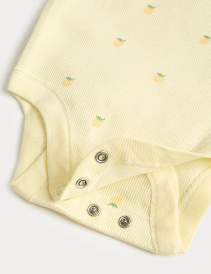 3 Pack Cotton Rich Bodysuits (6½lbs-3 Yrs)