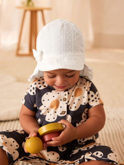 White Legionnaire Baby Hat