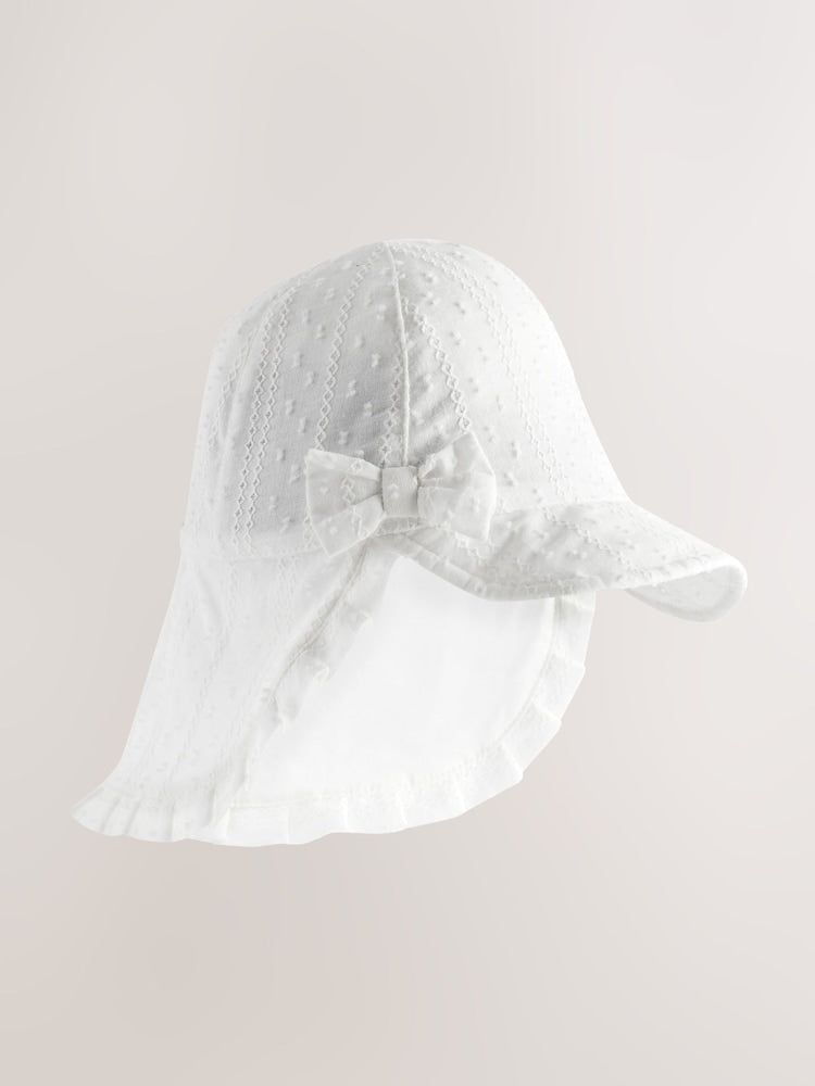 White Legionnaire Baby Hat