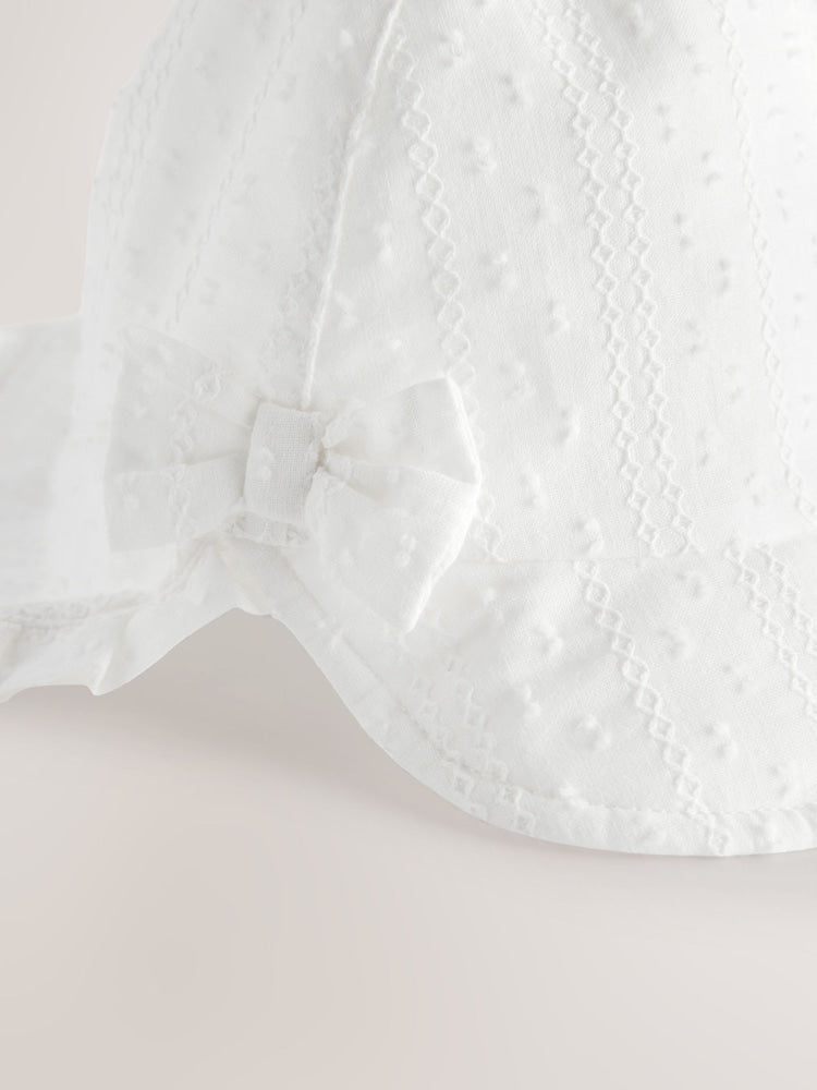White Legionnaire Baby Hat