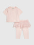 River Island Pink Tulle Top & Legging Set