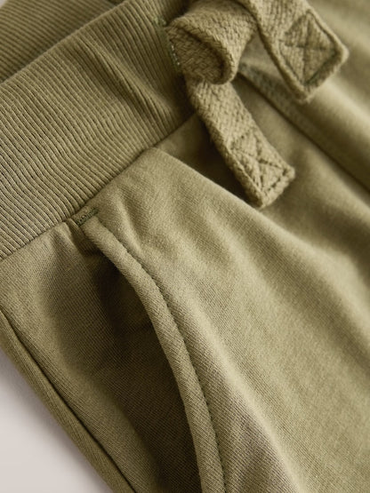 Grey/Black/Green Skinny Fit Joggers 5 Pack (3mths-7yrs) - Size 3-6 Months (62-68cm)