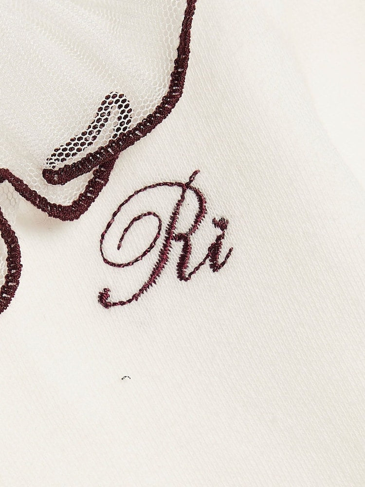 River Island Purple Frill Bloomer Set