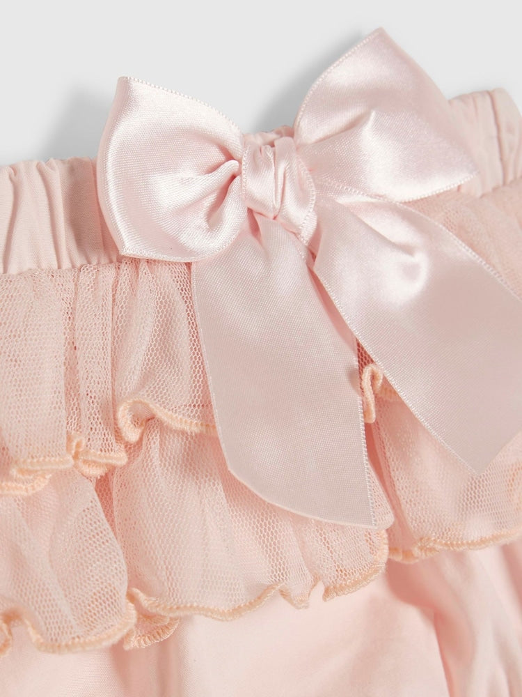 River Island Pink Frill Bloomer Set