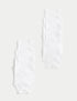 7 Pack Pure Cotton Sleeveless Bodysuits (5lbs-3 Yrs) - WHITE / 12-18 Months
