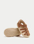 Baby Fisherman Pram Sandals (0-18 Mths) - TAN / 12-18 Months