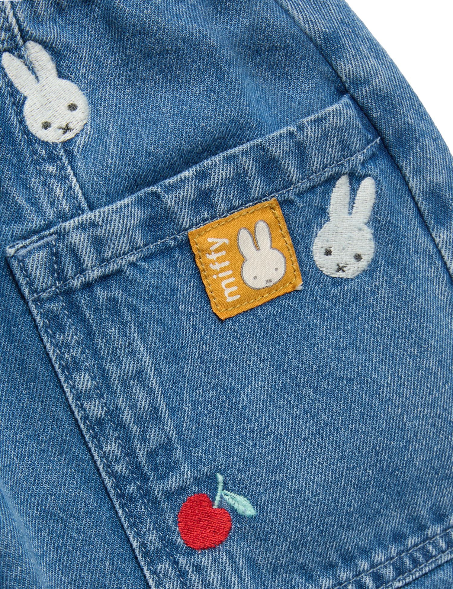 Miffy Embroidered Jeans (2-8 Yrs)