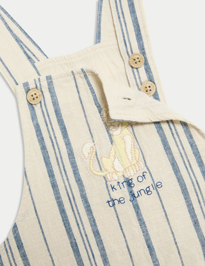 Cotton Linen Disney Lion King™ Bibshort
