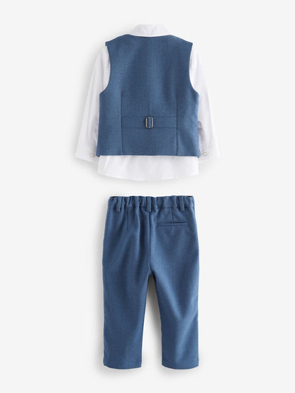 Baker by Ted Baker Waistcoat Shirt And Trousers Set