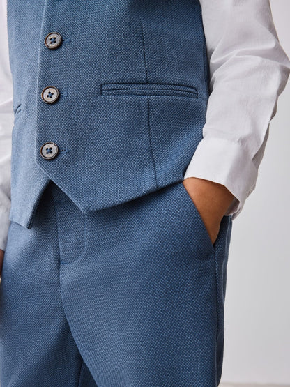 Baker by Ted Baker Waistcoat Shirt And Trousers Set