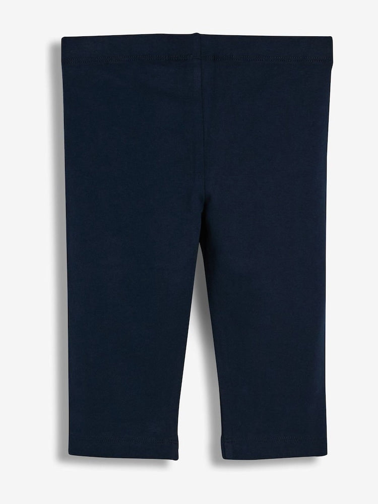 Navy Blue 3 Pack Cropped Leggings (3-16yrs) - Size 3 Years (98cm)