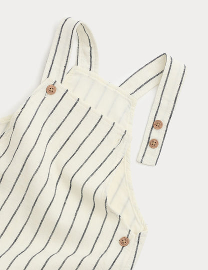 2 Piece Cotton Rich Romper Set (0-3 Yrs)