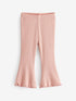Pale Pink Rib Flare Leggings (3mths-7yrs) - Size 3-6 Months (62-68cm) - Pale Pink Rib Flare