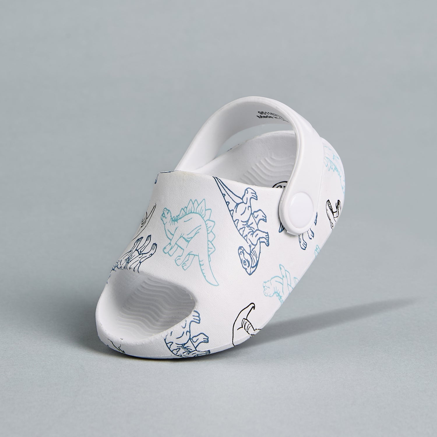 Dinosaur Print Clogs with Backstrap