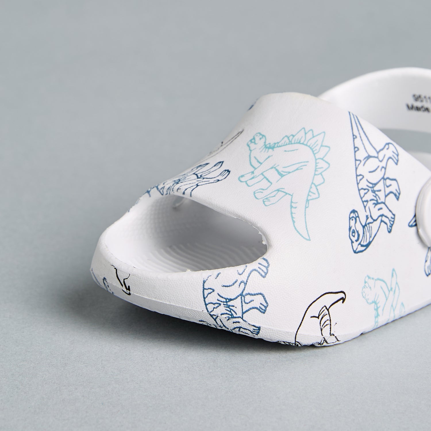 Dinosaur Print Clogs with Backstrap