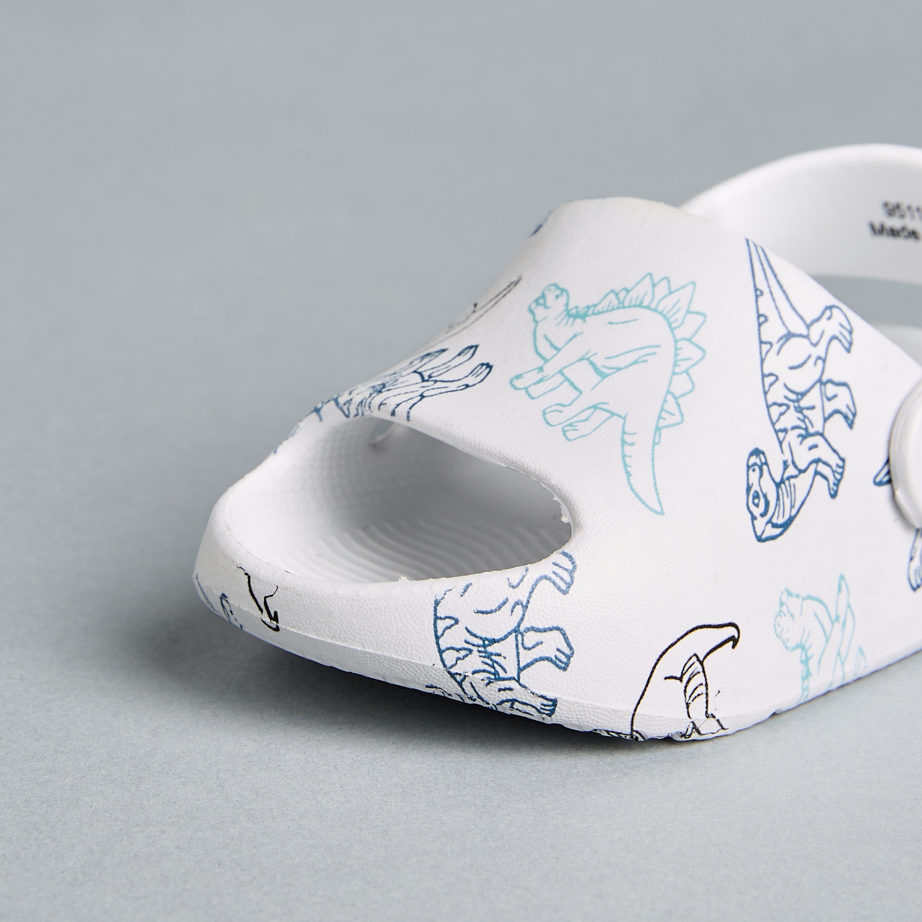 Dinosaur Print Clogs with Backstrap
