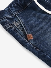 Dark Blue Regular Fit Joggers Jeans With Comfort Stretch (3mths-7yrs) - Size 3-6 Months (62-68cm)