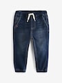 Dark Blue Regular Fit Joggers Jeans With Comfort Stretch (3mths-7yrs) - Size 3-6 Months (62-68cm)