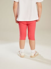 Bright Pink Cropped Leggings (3mths-7yrs) - Size 3-6 Months (62-68cm)