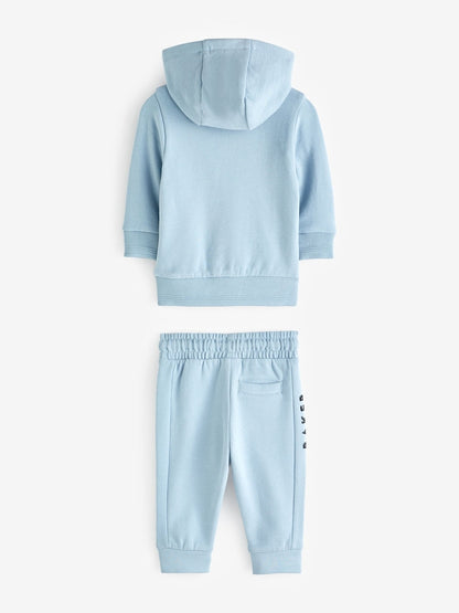 Blue Tracksuit Set 3 Piece